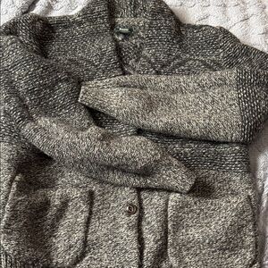 Two tone roots cardigan